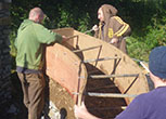 removing formwork